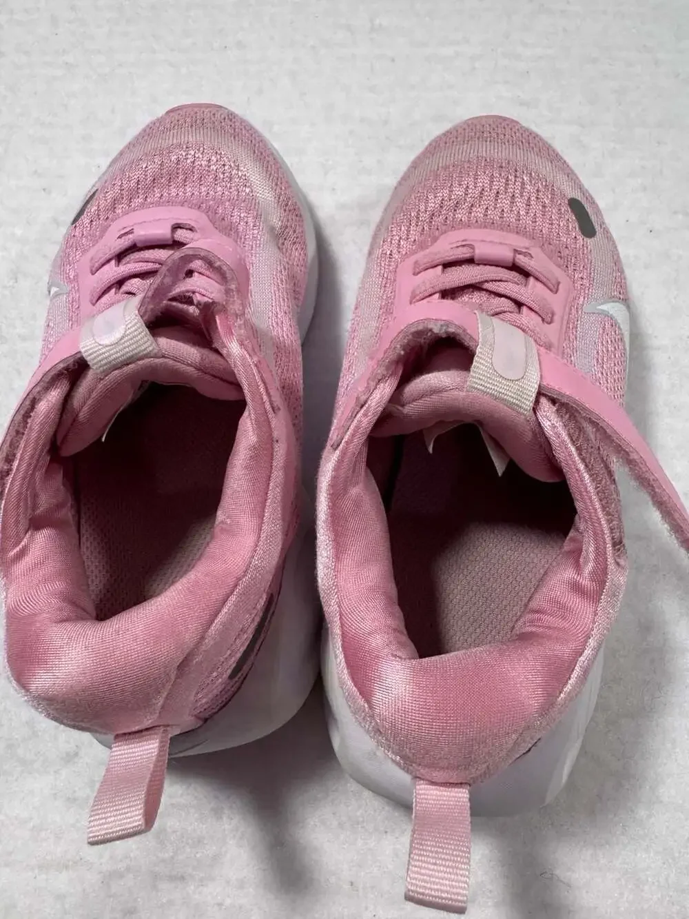 Nike Stellar Ride Kids Running Shoes Pink Rise Pink Foam 12.5C